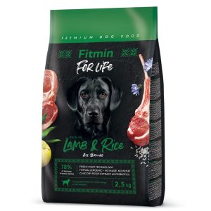 Fitmin dog For Life Lamb & Rice  (для дорослих собак всіх порід ягня з рисом)