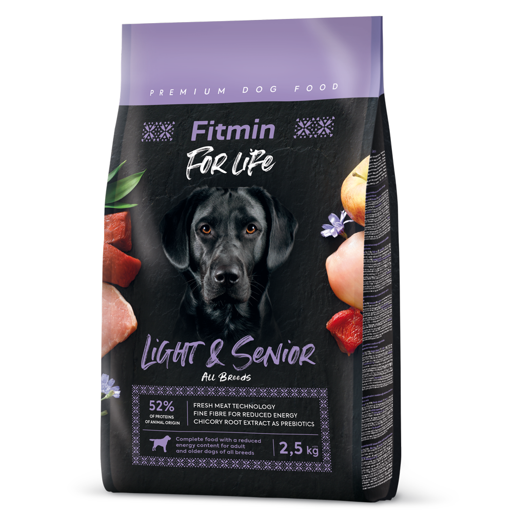Fitmin dog For Life Light & Senior (для малорухливих та собак старшого віку)