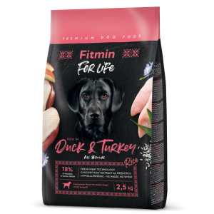 Fitmin dog For Life Duck & Turkey (для дорослих собак всіх порід качка та індичка)