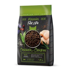 Fitmin cat For Life Castrate Chicken (для стерилізованих з куркою) 1.8kg