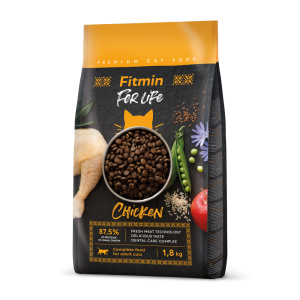 Fitmin cat For Life Adult Chicken (для дорослих котів з куркою) 1.8kg