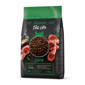 Fitmin cat For Life Adult Lamb (для дорослих котів з ягням) 1.8kg