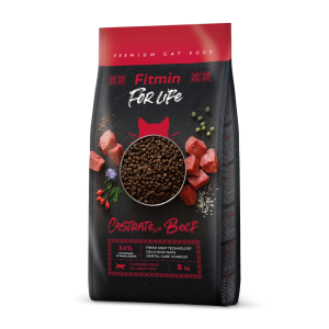 Fitmin cat For Life Castrate Beef (для стерилізованих з яловичиною) 8 kg
