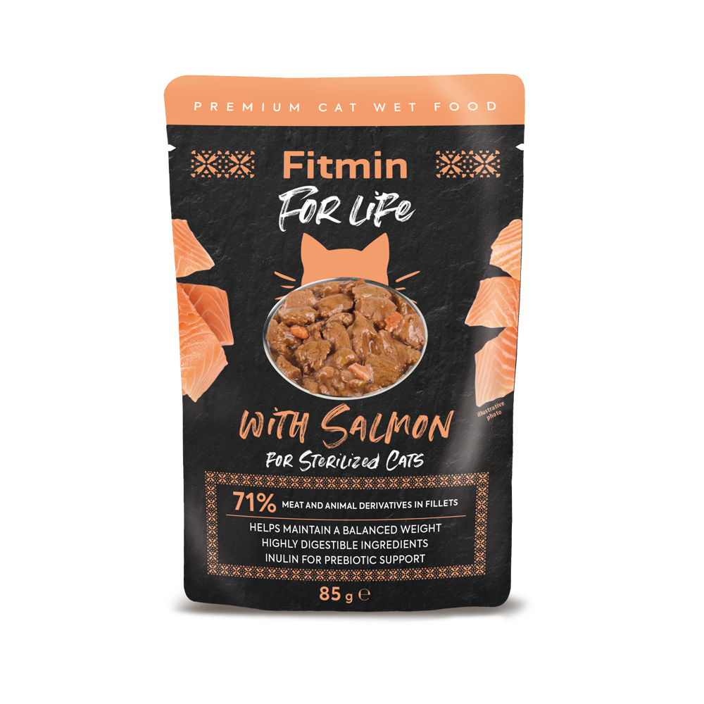 FFL cat pouch Sterilized Salmon (для стерилізованих з лососем)