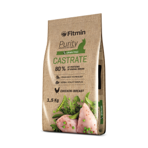 Fitmin cat Purity Castrate (для стерилізованих з курячою грудкою) 1.5 kg