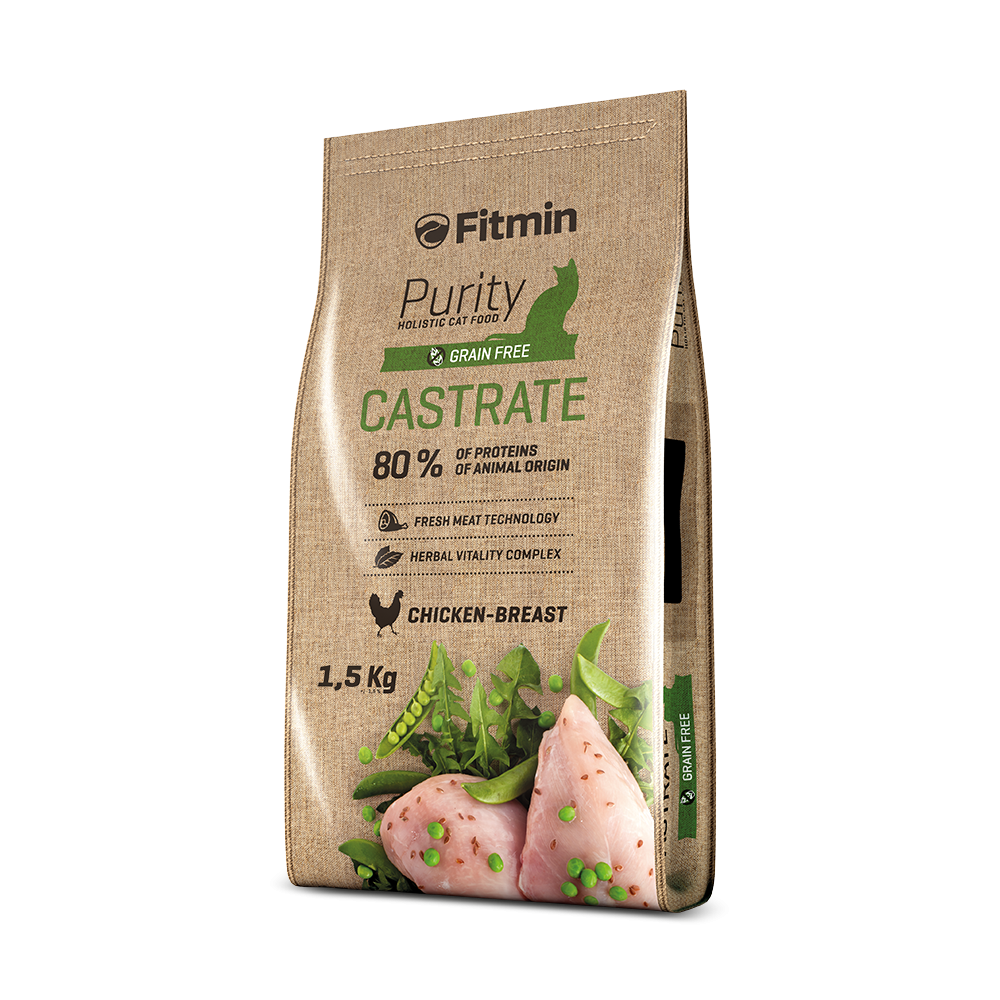 Fitmin cat Purity Castrate (для стерилізованих з курячою грудкою) 1.5 kg