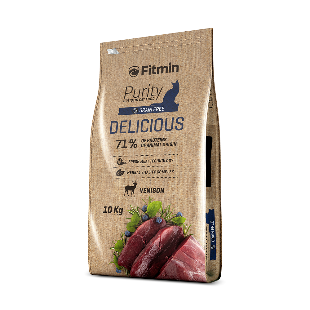 Fitmin cat Purity Delicious (Для вибагливих з дичиною) 10 kg