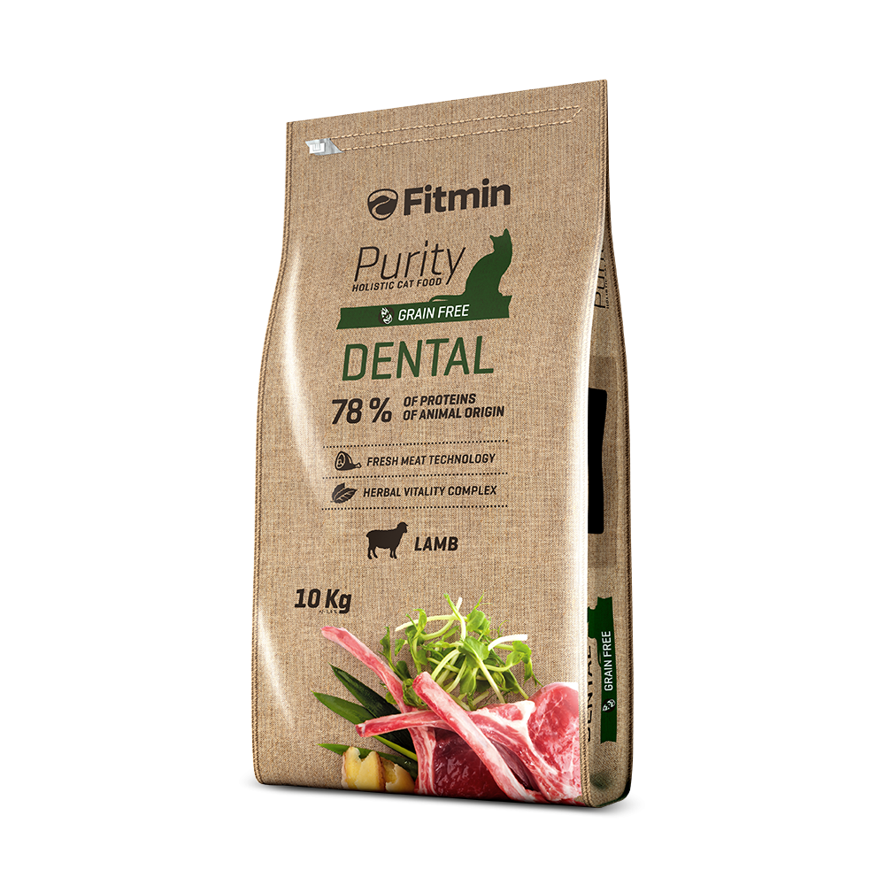 Fitmin cat Purity Dental (Профілактика хвороб ротової порожнини з ягням 10 kg