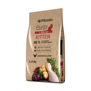 Fitmin cat Purity Kitten (для кошенят з куркою та печінкою) 1.5 kg