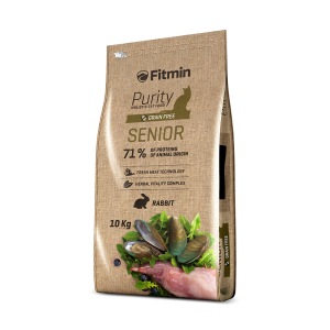 Fitmin cat Purity Senior (для котів літнього віку з кроликом) 10 kg