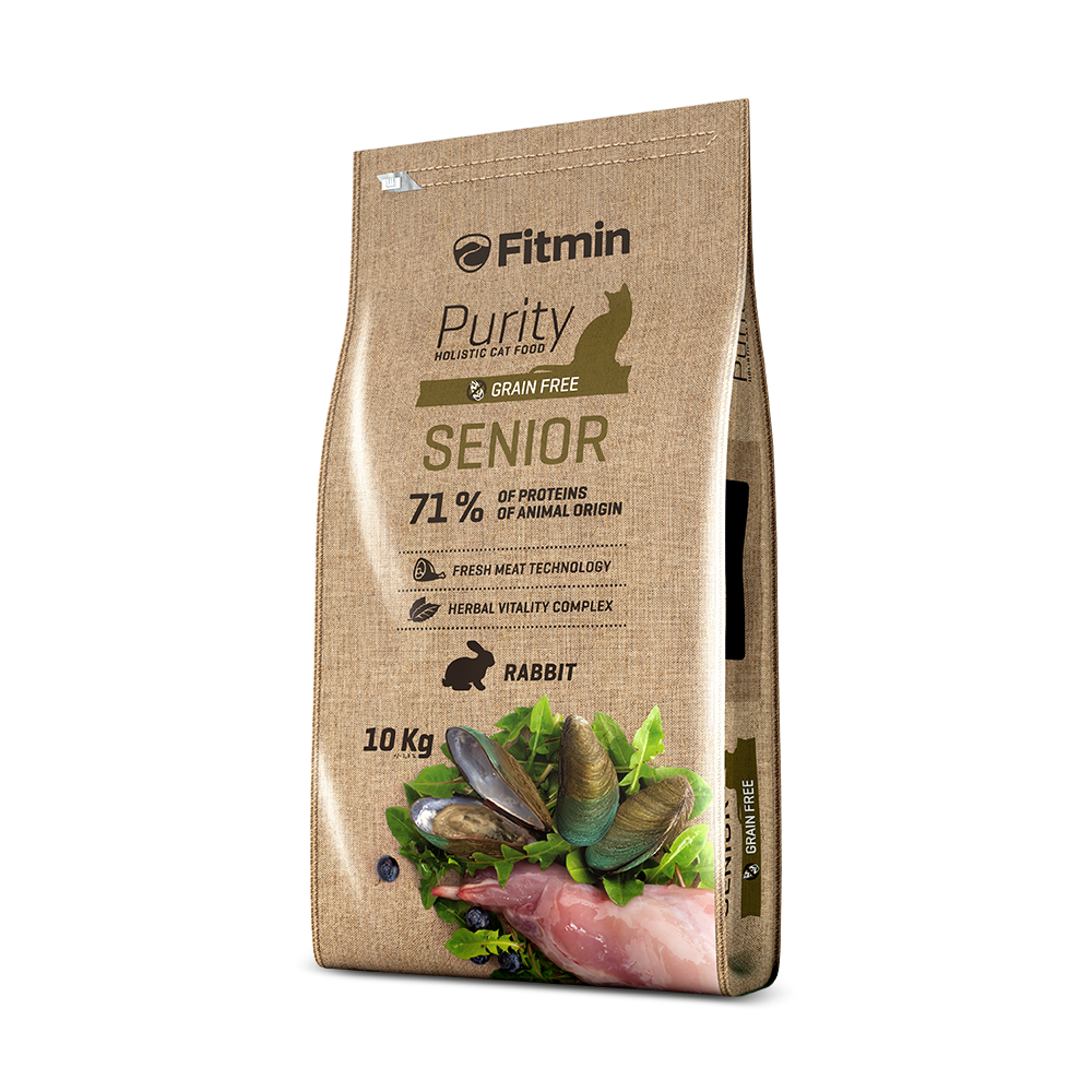 Fitmin cat Purity Senior (для котів літнього віку з кроликом) 10 kg