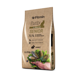 Fitmin cat Purity Senior (для котів літнього віку з кроликом) 1.5 kg