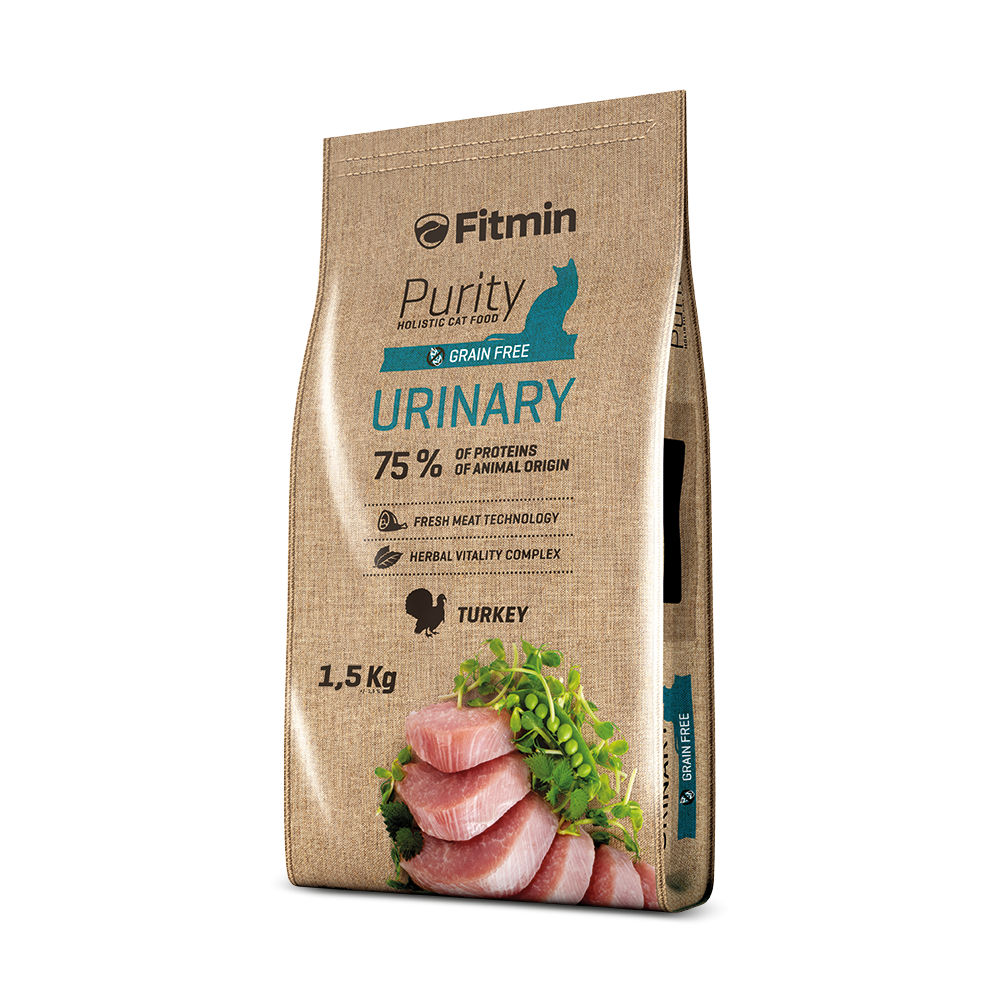 Fitmin cat Purity Urinary (профілактика хвороб сечовивідної системи з індичкою) 1.5 kg