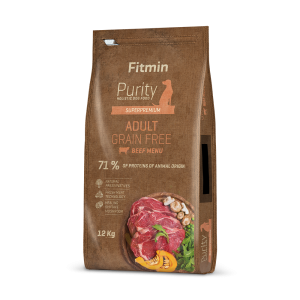 Fitmin dog Purity GF Adult Beef (для дорослих собак середніх та великих порід з яловичиною беззерновий)