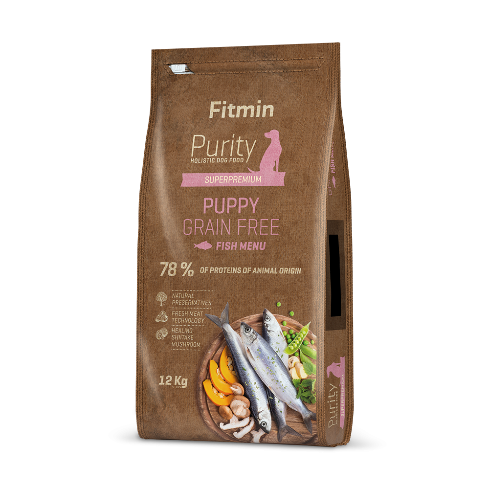 Fitmin dog Purity GF Puppy Fish (для цуценят всіх порід з рибою беззерновий)