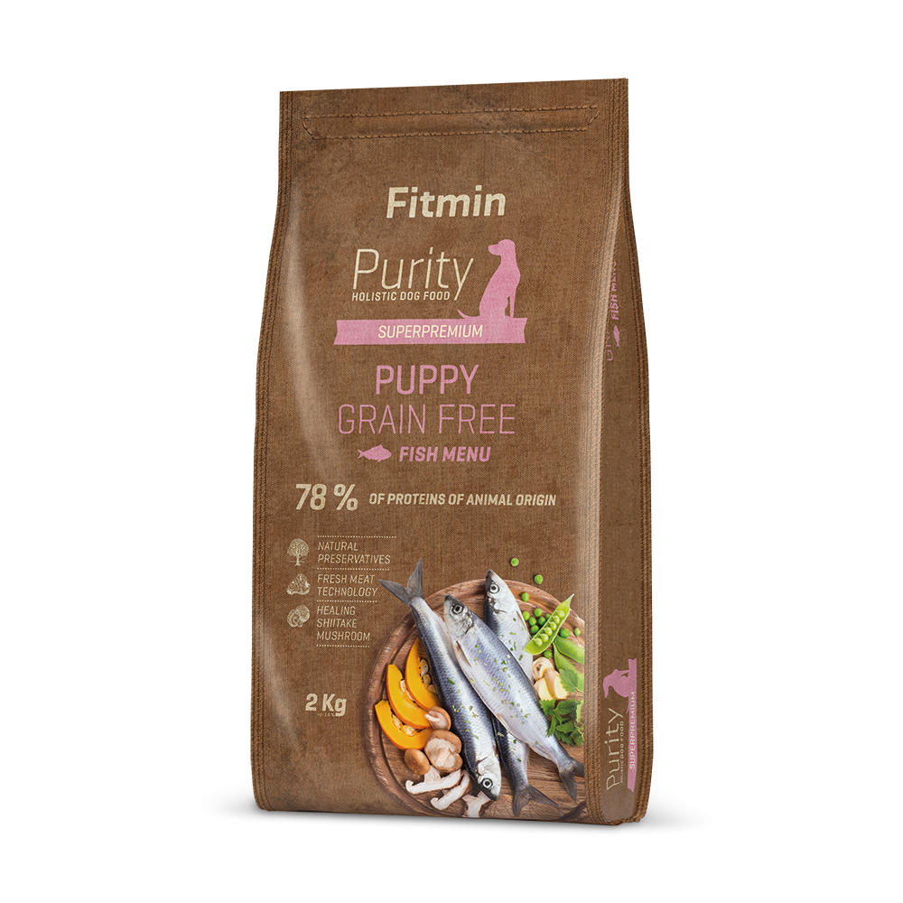 Fitmin dog Purity GF Puppy Fish (для цуценят всіх порід з рибою беззерновий)