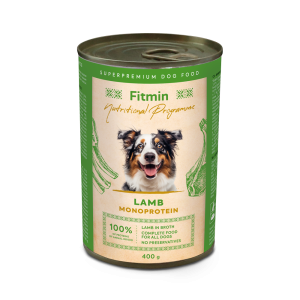 Fitmin dog NP tin lamb