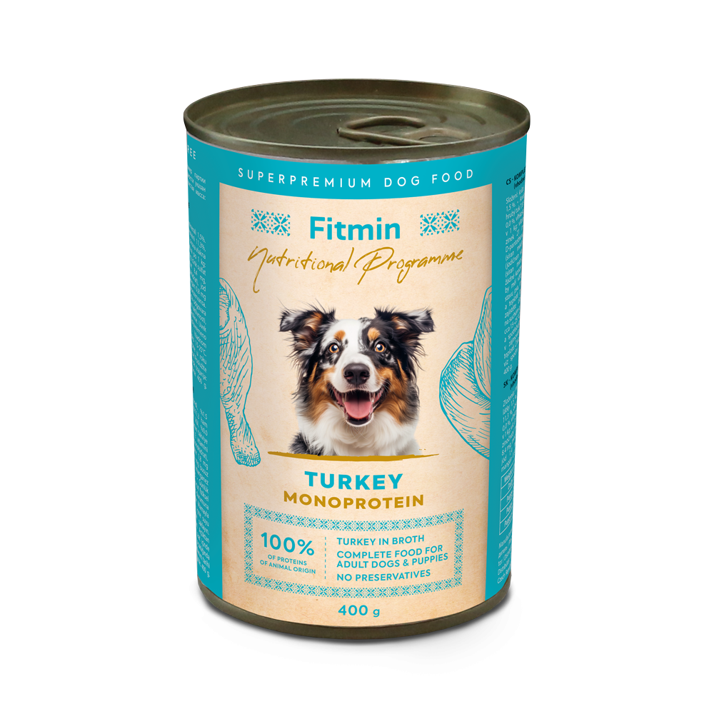 Fitmin dog NP tin turkey