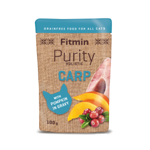 Fitmin cat Purity pouch Carp with pumpkin (Короп з гарбузом)