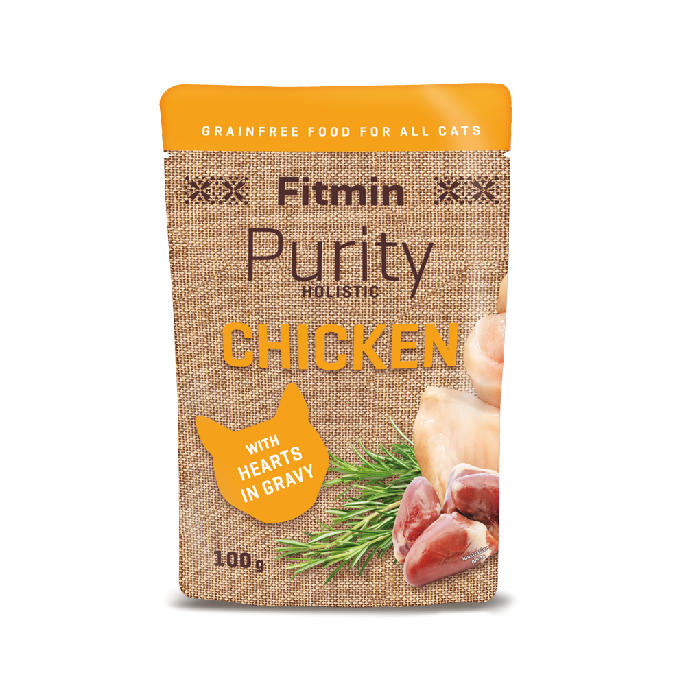 Fitmin cat Purity pouch Chicken with hearts (Курка з сердечками)